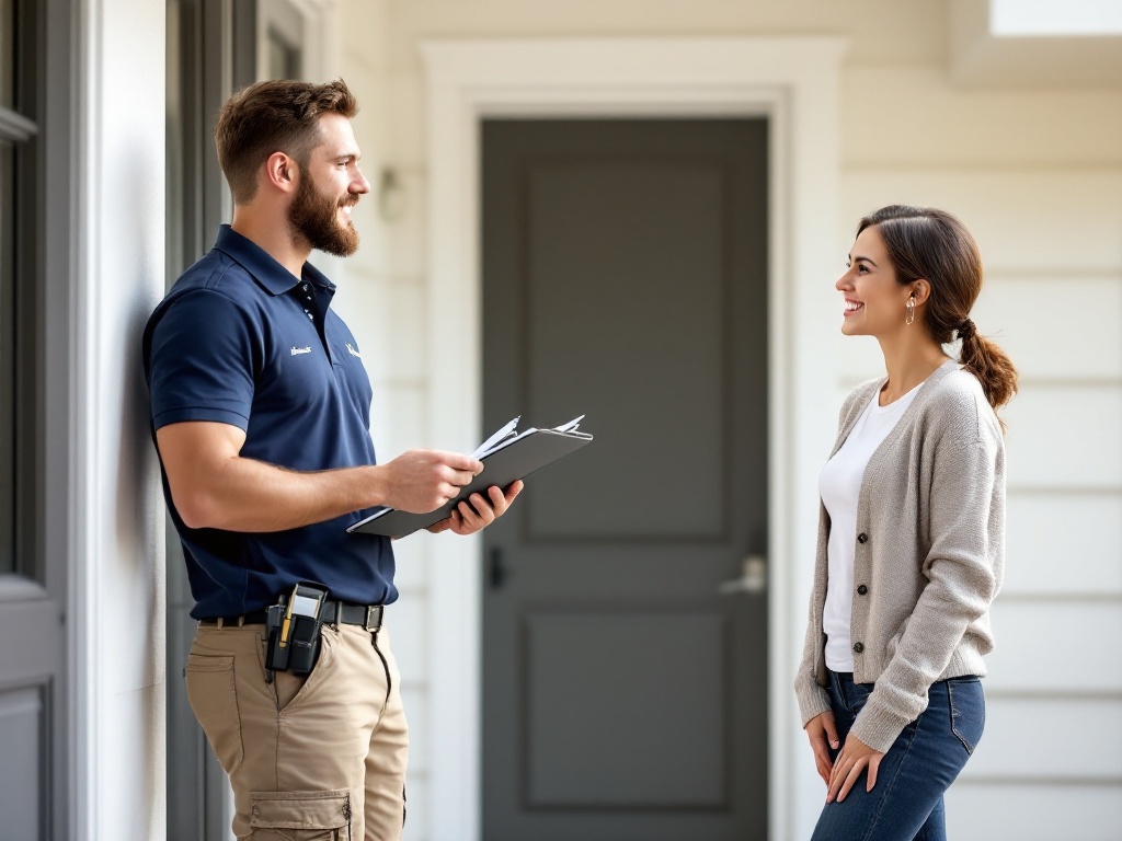 Pest Control in San Jacinto, CA technician performing inspection